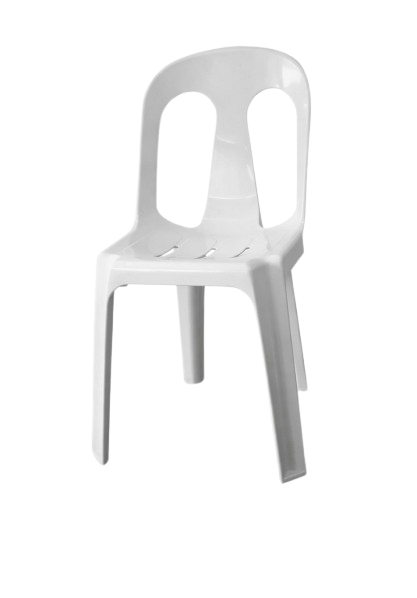 Cofta Marble White Monobloc Chair Rental Lipa Batangas - Plastic Stackable Chairs