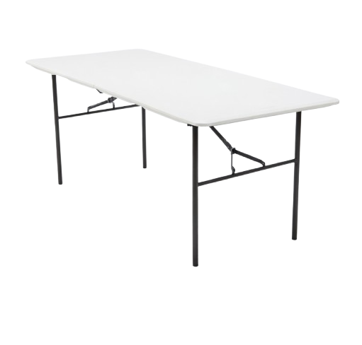 6ft Rectangular Foldable Table Rental Lipa Batangas - Event Tables for Weddings
