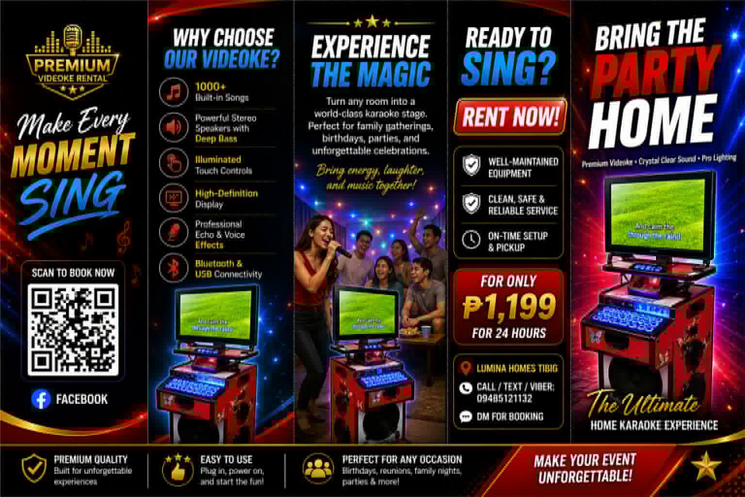Portable Videoke Karaoke Machine Rental Lipa Batangas with Wireless Microphones — promo